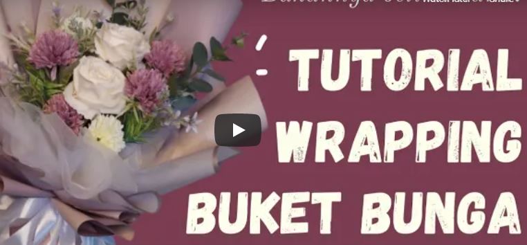 TUTORIAL WRAPPING BUKET GEMBUL ! BUKET BUNGA ARTIFICIAL